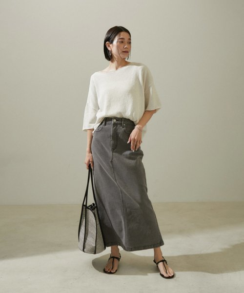 ペーパーヤーンハーフスリーブプルオーバー【吸水速乾・洗える】 吸水速乾