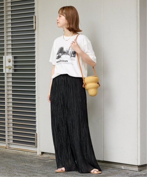 【一部WEB限定カラー】ラメ楊柳クレープパンツ 【一部WEB限定カラー】ラメ楊柳クレープパンツ 日本国内発送・最短翌日お届けの商品写真