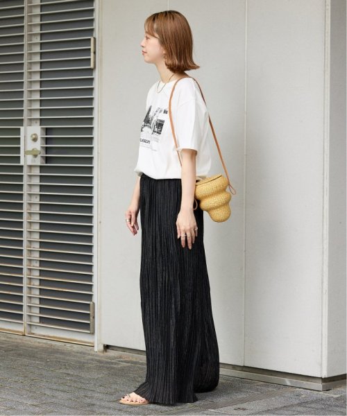 【一部WEB限定カラー】ラメ楊柳クレープパンツ 【一部WEB限定カラー】ラメ楊柳クレープパンツ 日本国内発送・最短翌日お届けの商品写真