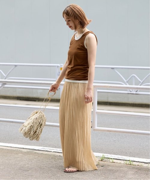 【一部WEB限定カラー】ラメ楊柳クレープパンツ 【一部WEB限定カラー】ラメ楊柳クレープパンツ 日本国内発送・最短翌日お届けの商品写真