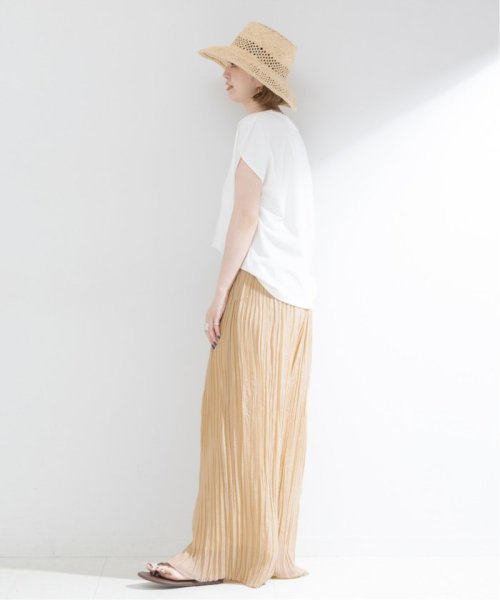 【一部WEB限定カラー】ラメ楊柳クレープパンツ 【一部WEB限定カラー】ラメ楊柳クレープパンツ 日本国内発送・最短翌日お届けの商品写真