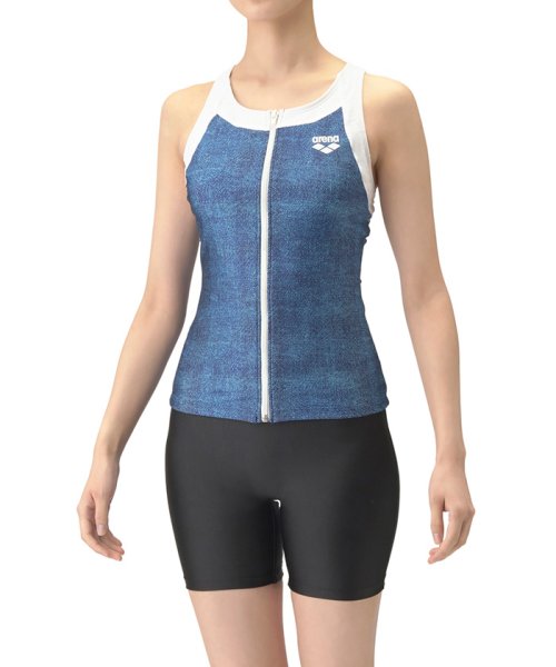 フィットネスセパレーツ（Yバック・ミドルレッグ・差し込みパッド）  日本国内発送・最短翌日お届けの商品写真