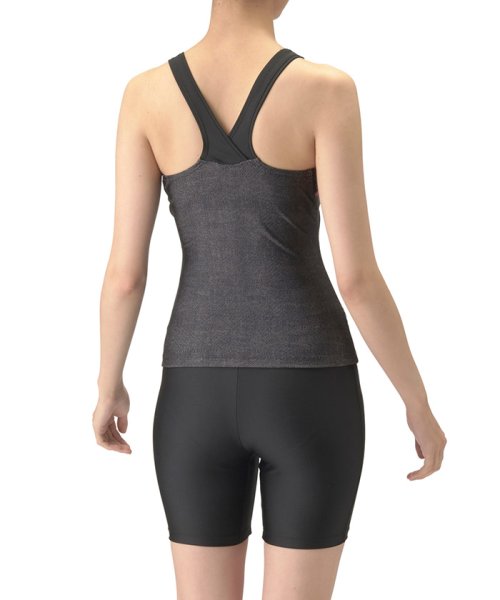 フィットネスセパレーツ（Yバック・ミドルレッグ・差し込みパッド）  日本国内発送・最短翌日お届けの商品写真