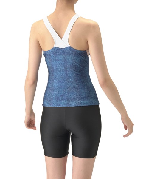 フィットネスセパレーツ（Yバック・ミドルレッグ・差し込みパッド）  日本国内発送・最短翌日お届けの商品写真