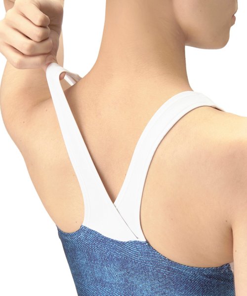 フィットネスセパレーツ（Yバック・ミドルレッグ・差し込みパッド）  日本国内発送・最短翌日お届けの商品写真