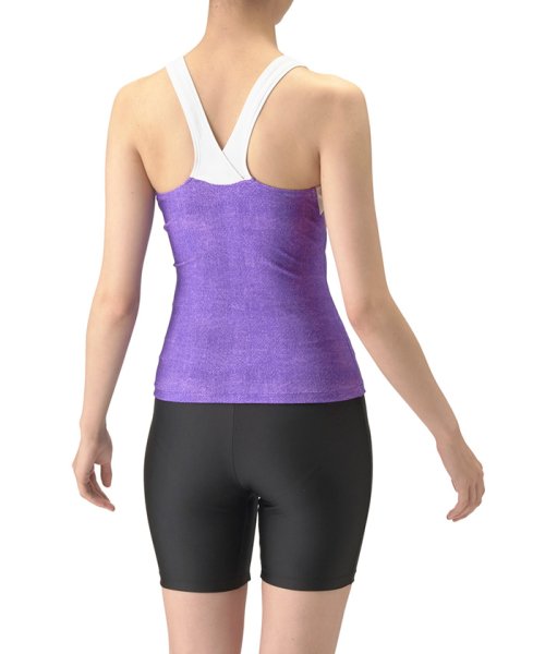 フィットネスセパレーツ（Yバック・ミドルレッグ・差し込みパッド）  日本国内発送・最短翌日お届けの商品写真