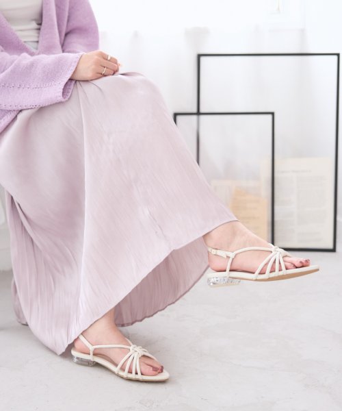 ポインテッドトゥナローストラップサンダル 人気・おすすめ｜使いやすい・旅行におすすめ 品質保証 全国発送 在庫限り