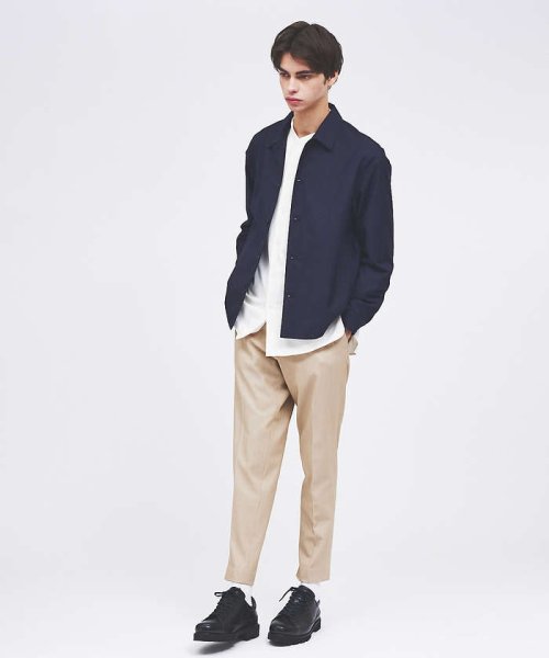 【定番】軽量 タンクソール レザースニーカー 