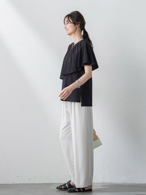 KIRERIイージーワイドパンツ≪洗濯機で洗える≫ 