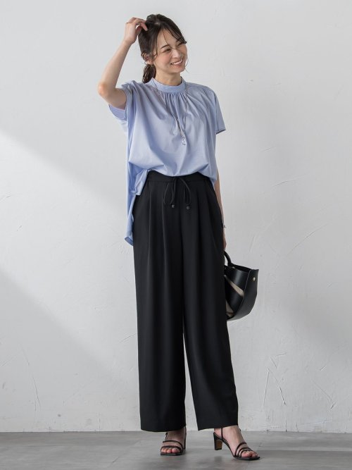KIRERIイージーワイドパンツ≪洗濯機で洗える≫ 