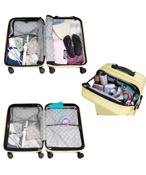HeM ヘム エリオス スーツケース 機内持ち込み 33L/40L 拡張 トップオープン ストッパー 39－50900 ｜約