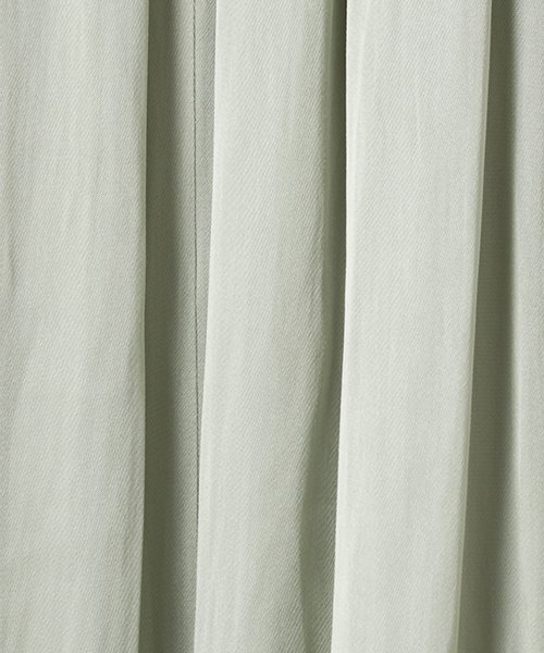 サテンドレープバルーンスカート アプワイザー　リッシェ/シアーシャツ×ラメニットワンピースセット D1598169480(12155円)