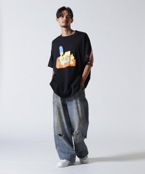 FACETASM/ファセッタズム/THE SIMPSONS RIB BIG TEE RIB BIG