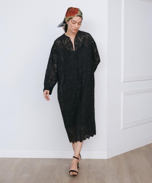 トルコレースカフタンワンピース《la veille by SUPERIOR CLOSET》 