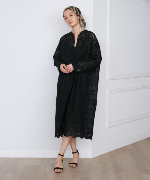 トルコレースカフタンワンピース《la veille by SUPERIOR CLOSET》 