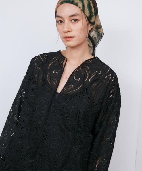 トルコレースカフタンワンピース《la veille by SUPERIOR CLOSET》 