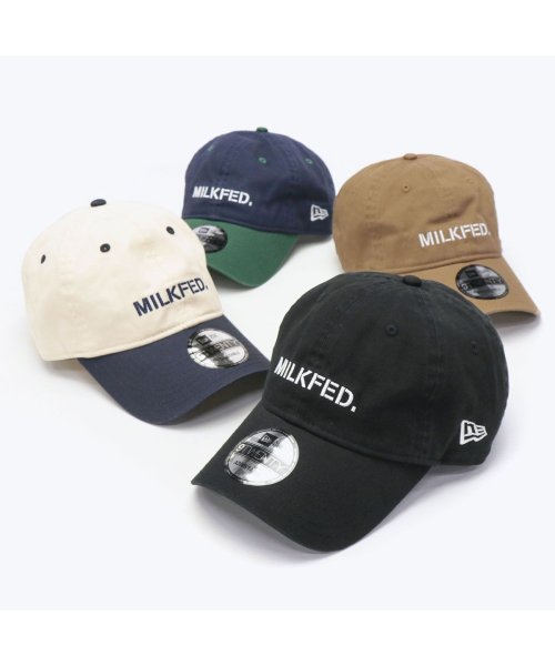 ミルクフェド キャップ MILKFED. 帽子 ニューエラ MILKFED.xNEW ERA STENCIL LOGO CAP 103242051002 人気・おすすめ｜使いやすい・旅行におすすめ 品質保証 全国発送 在庫限り