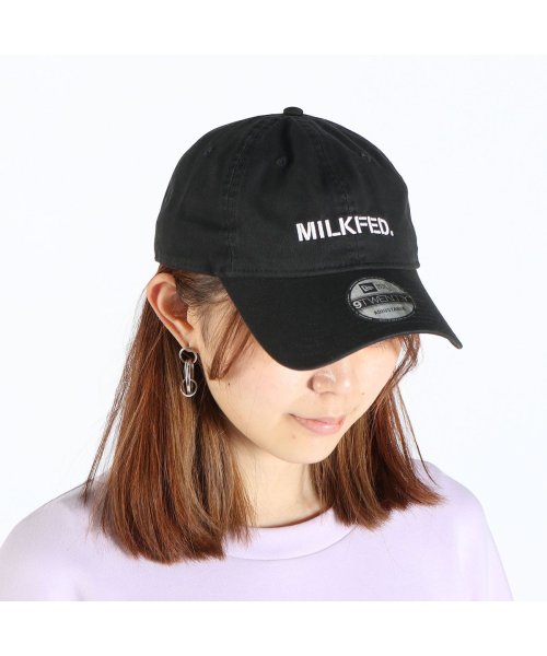 ミルクフェド キャップ MILKFED. 帽子 ニューエラ MILKFED.xNEW ERA STENCIL LOGO CAP 103242051002 人気・おすすめ｜使いやすい・旅行におすすめ 品質保証 全国発送 在庫限り