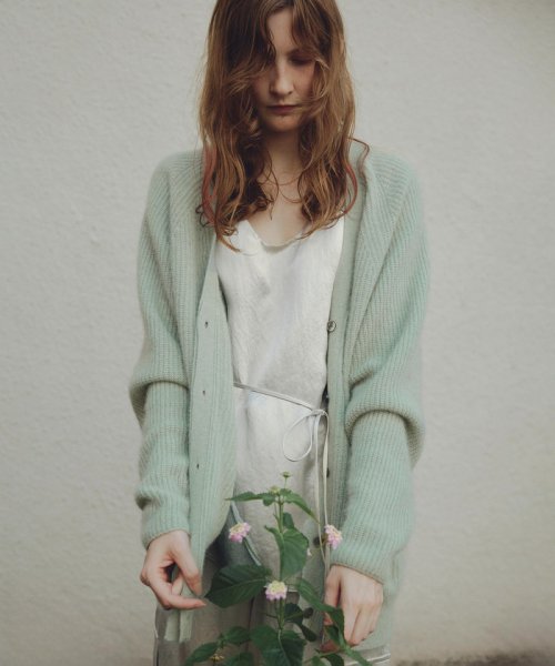 FOX WOOL片畦Vネックニットカーディガン R1676269455(12870円)