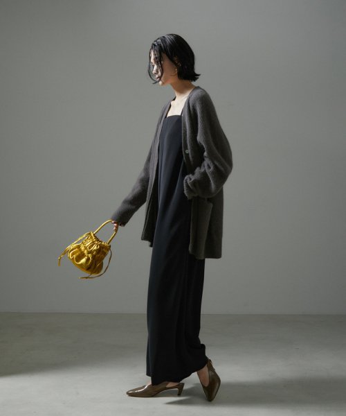 FOX WOOL片畦Vネックニットカーディガン R1676269455(12870円)