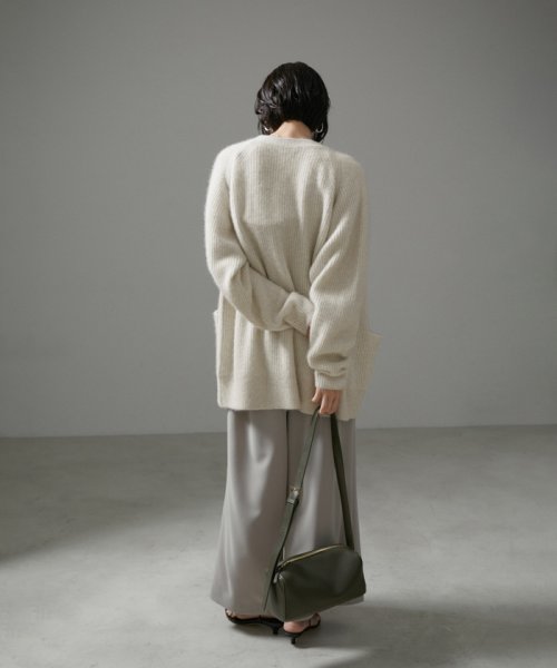 FOX WOOL片畦Vネックニットカーディガン R1676269455(12870円)