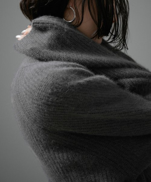 FOX WOOL片畦Vネックニットカーディガン R1676269455(12870円)