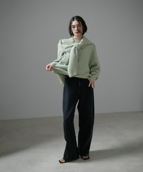 FOX WOOL片畦Vネックニットカーディガン R1676269455(12870円)