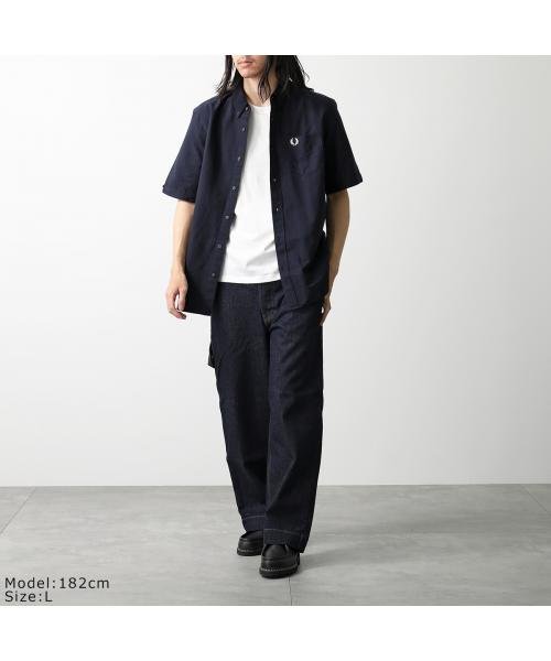FRED PERRY シャツ Oxford Shirt M5503 半袖 FRED PERRY シャツ Oxford Shirt M5503
