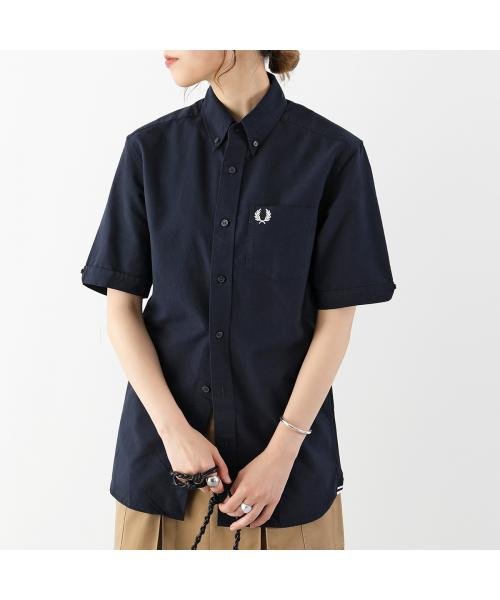FRED PERRY シャツ Oxford Shirt M5503 半袖 FRED PERRY シャツ Oxford Shirt M5503