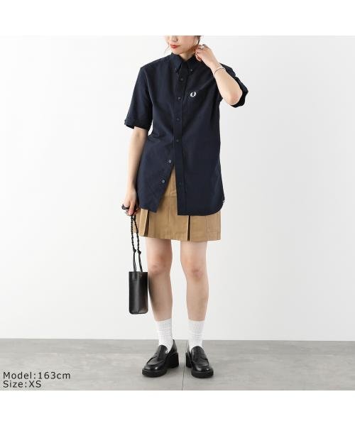 FRED PERRY シャツ Oxford Shirt M5503 半袖 FRED PERRY シャツ Oxford Shirt M5503