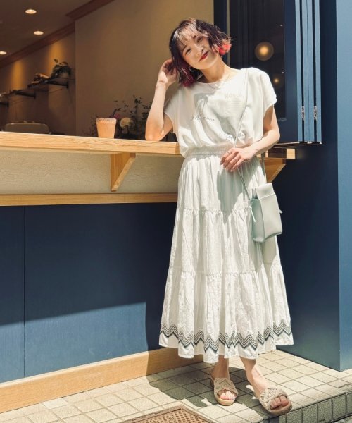 大人の旬な着こなしに シフォンレイヤード 転写プリントTシャツ 人気・おすすめ｜省スペース設計・旅行向けにおすすめ お得商品 プライバシー配送 国内発送・安心販売体制
