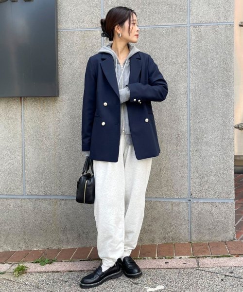 ダブルブレストジャケット 