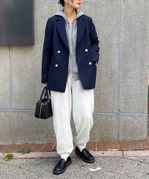 ダブルブレストジャケット 