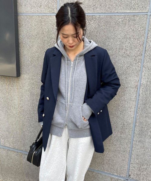 ダブルブレストジャケット 