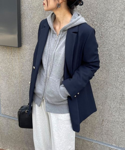 ダブルブレストジャケット 