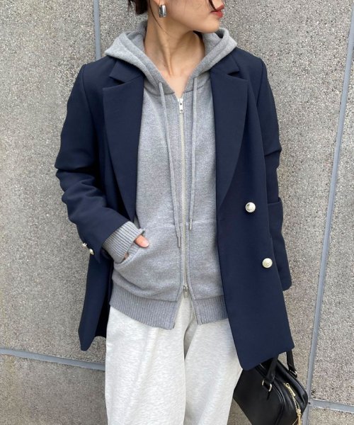 ダブルブレストジャケット 