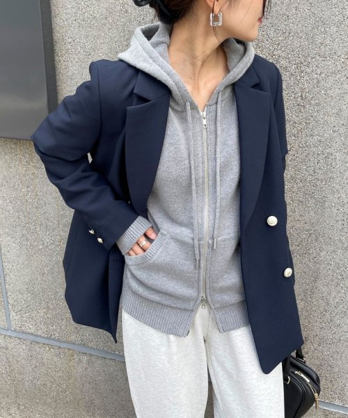 ダブルブレストジャケット 