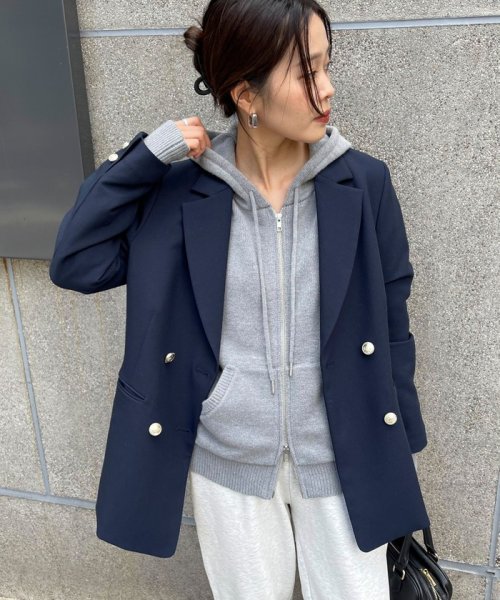 ダブルブレストジャケット 