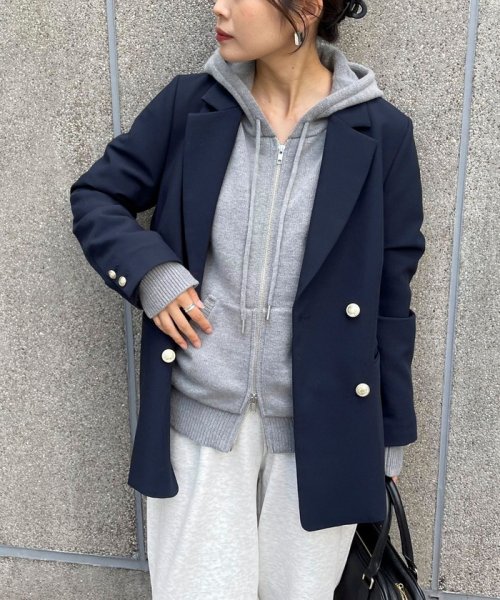 ダブルブレストジャケット 