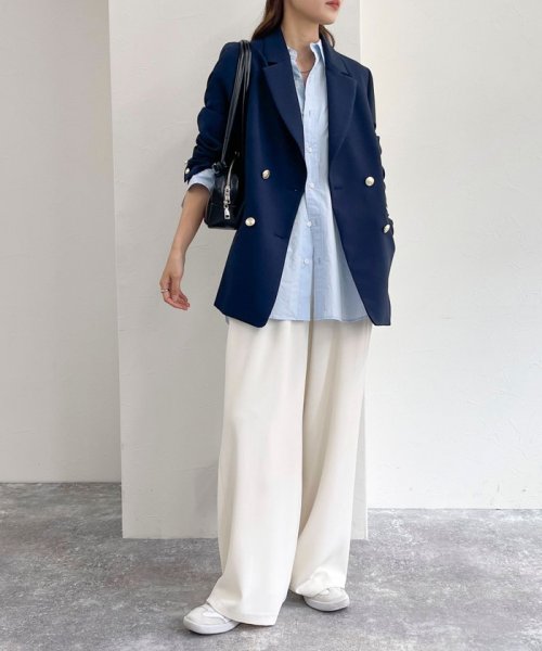 ダブルブレストジャケット 