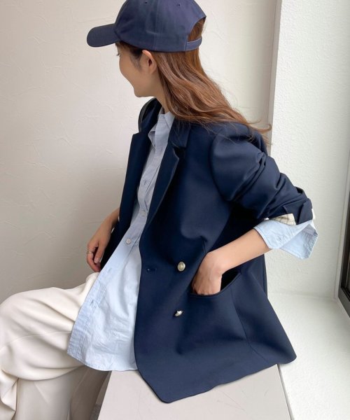 ダブルブレストジャケット 