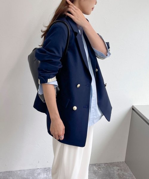 ダブルブレストジャケット 