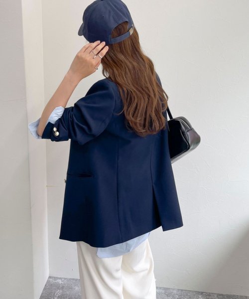 ダブルブレストジャケット 