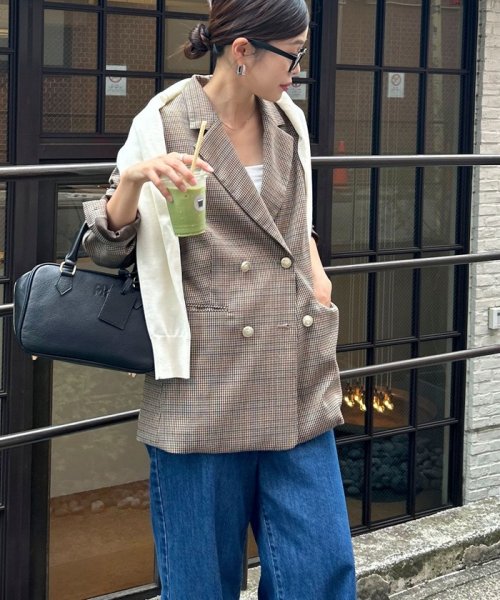 ダブルブレストジャケット 