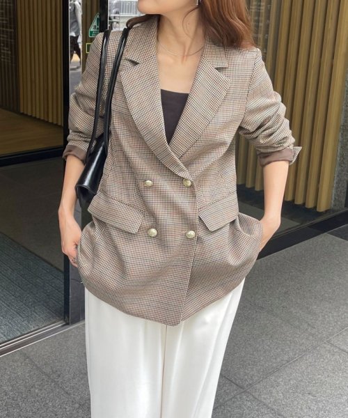 ダブルブレストジャケット 