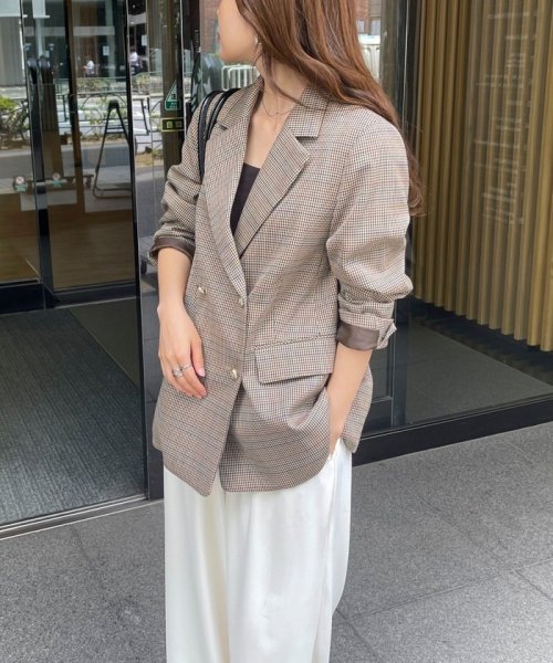 ダブルブレストジャケット 