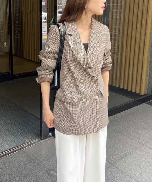 ダブルブレストジャケット 