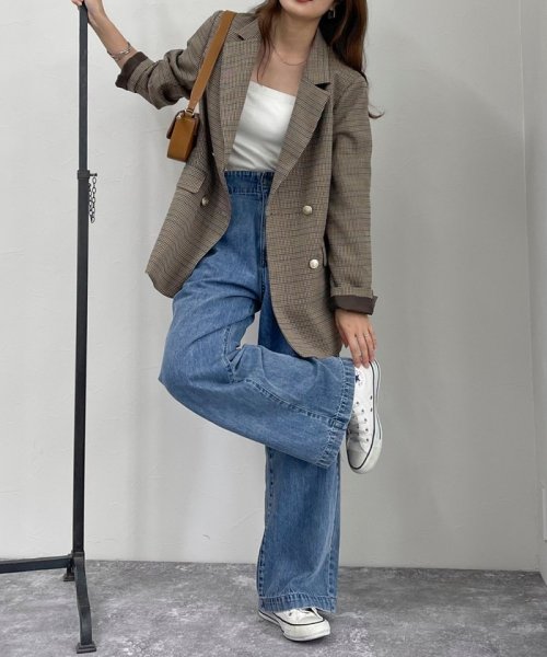 ダブルブレストジャケット 