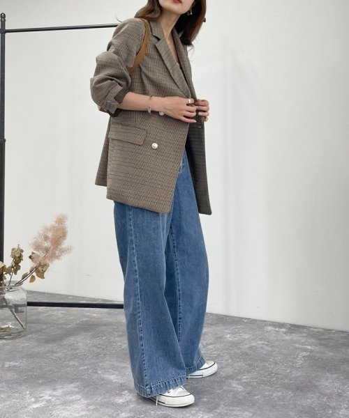 ダブルブレストジャケット 