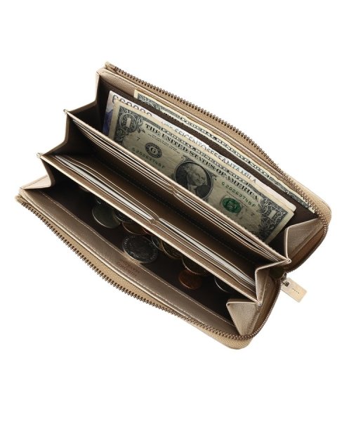 ◆GIRASOLE（ジラソーレ）ファスナー式長財布 